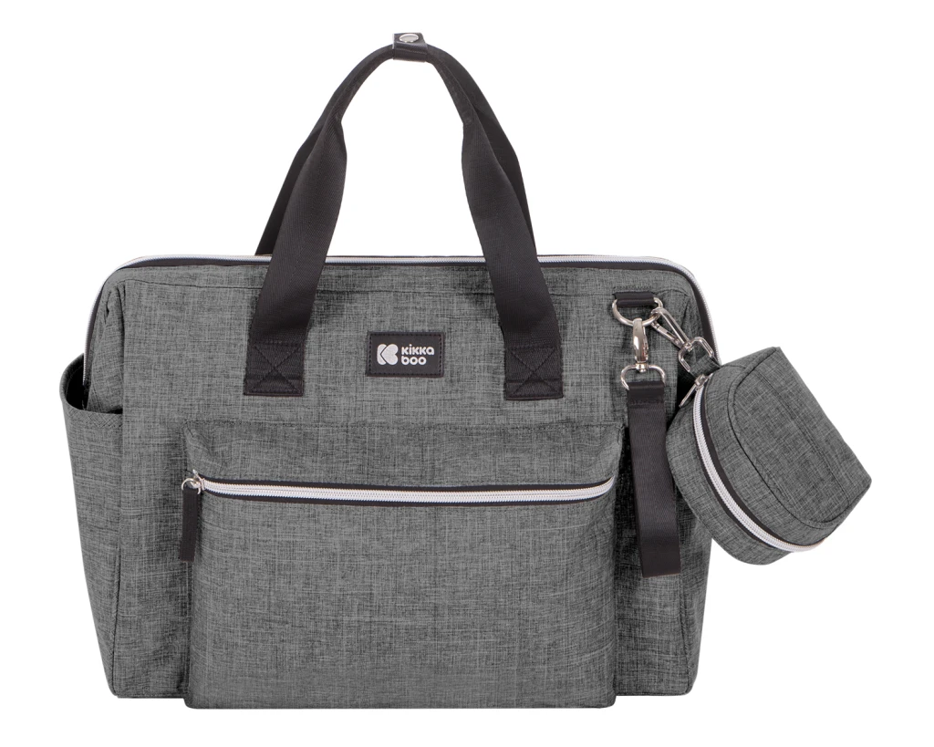 KIKKA BOO MAXI TORBA ZA MAME ,DARK GREY