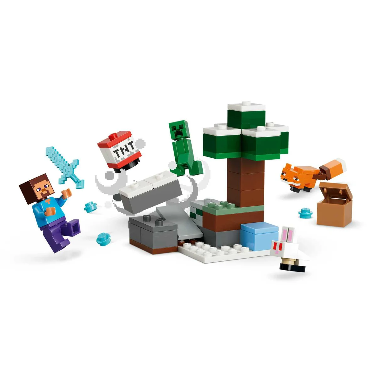 LEGO 21583 STEVEOVA TAJGA AVANTURA