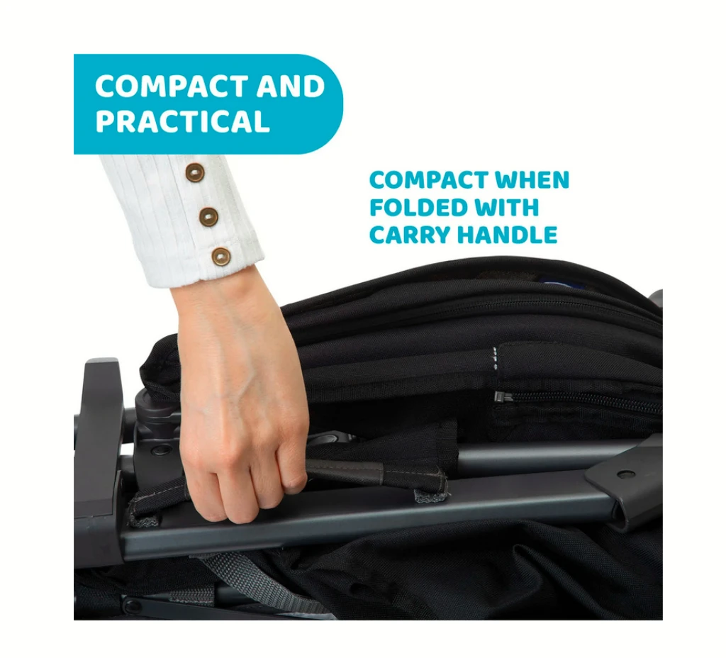 CHICCO LITEWAY 3 COMPLETE JET BLACK