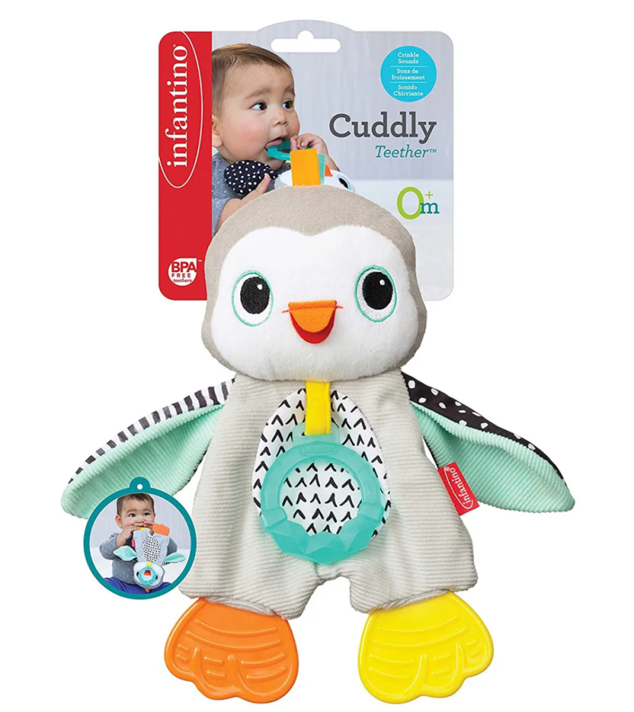 INFANTINO PLIŠANA GLODALICA PINGVIN FOR.