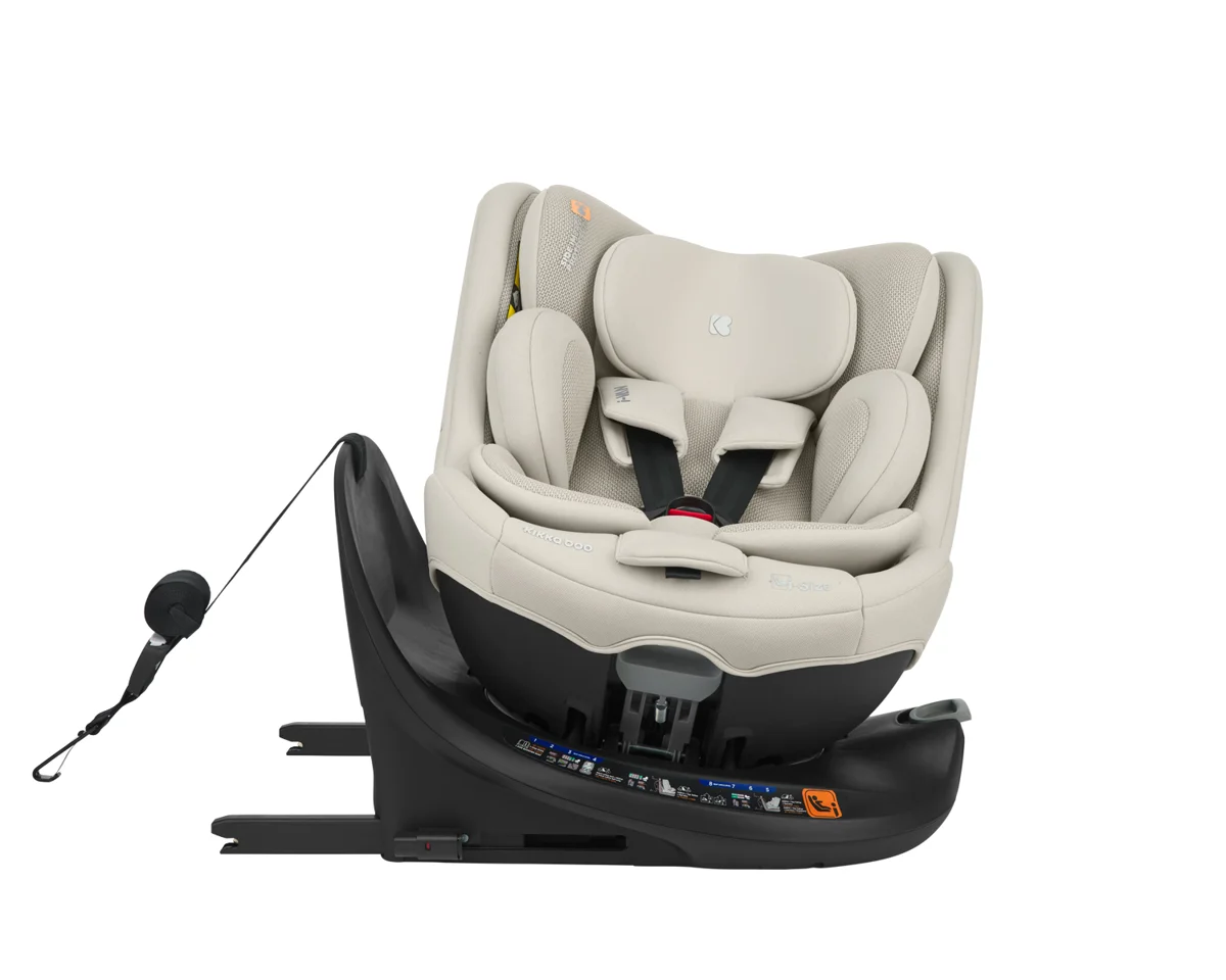 KIKKA BOO AUTOSJEDALICA I-VAN, I-SIZE, 40-150CM, LIGHT BEIGE