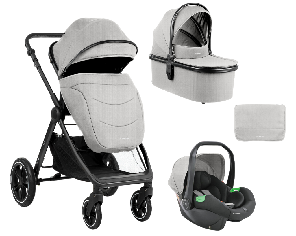 KIKKA BOO KOLICA AVA 3U1,GREY