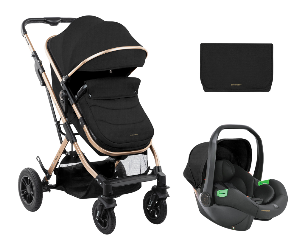 KIKKA BOO KOLICA KAIA 3U1,BLACK