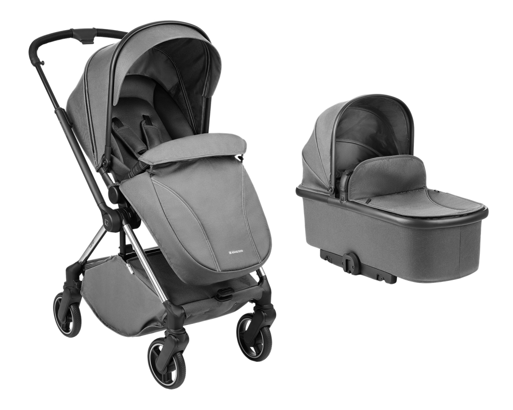 KIKKA BOO KOLICA LANAH 2U1, GREY
