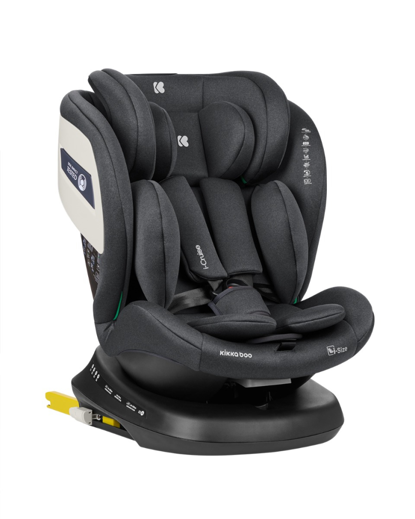 KIKKA BOO I-CRUISE I-SIZE 40-150CM,DARK GREY