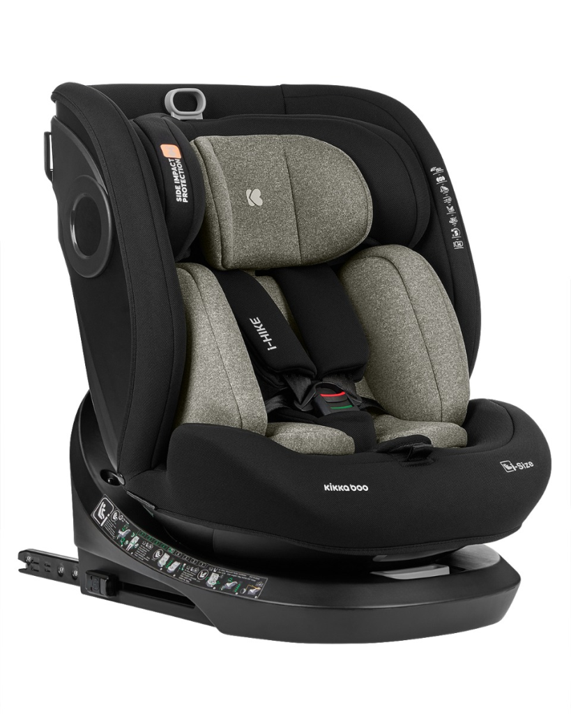 KIKKA BOO I-HIKE I-SIZE 40-150CM BLACK