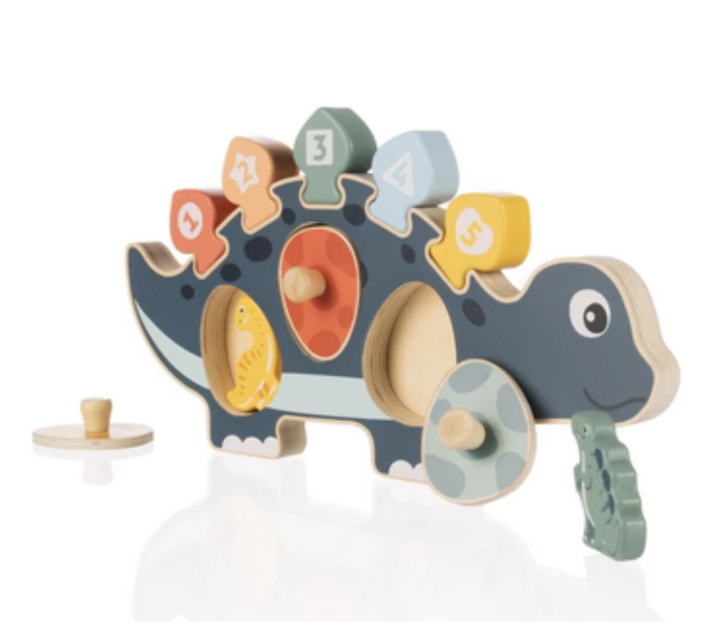 ZOPA DRVENA SLAGALICA DINO