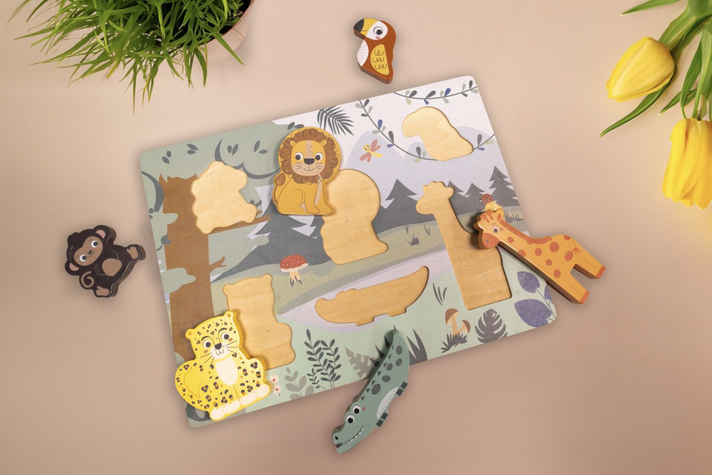 ZOPA DRVENA SLAGALICA DŽUNGLA