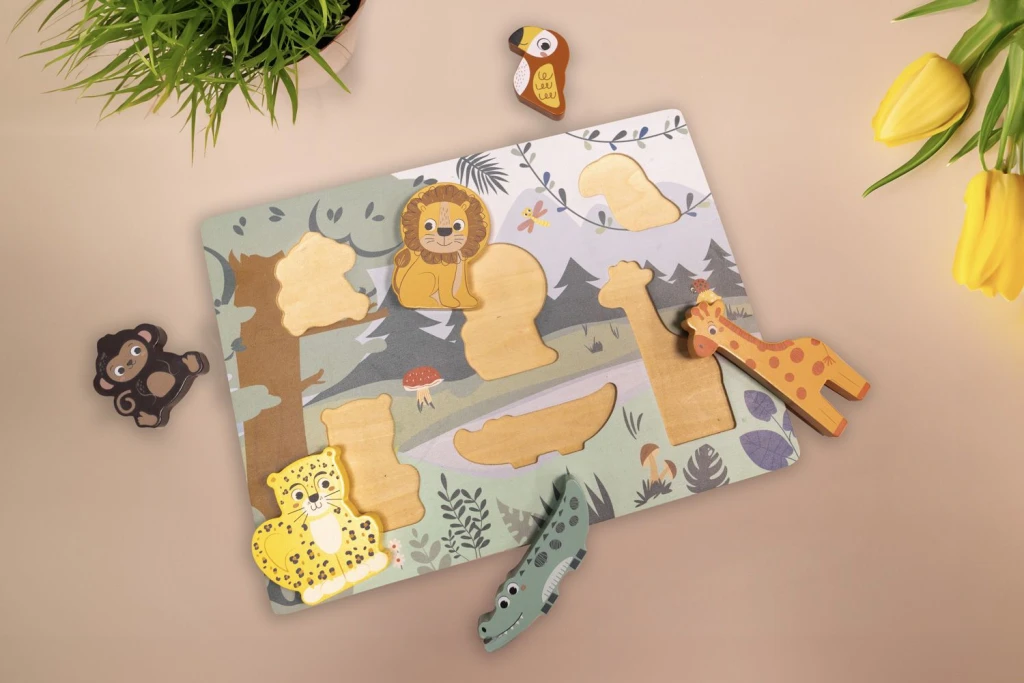 ZOPA DRVENA SLAGALICA DŽUNGLA