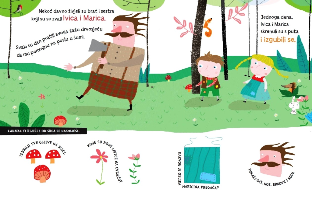 BAJKA I UČENJE-IVICA I MARICA