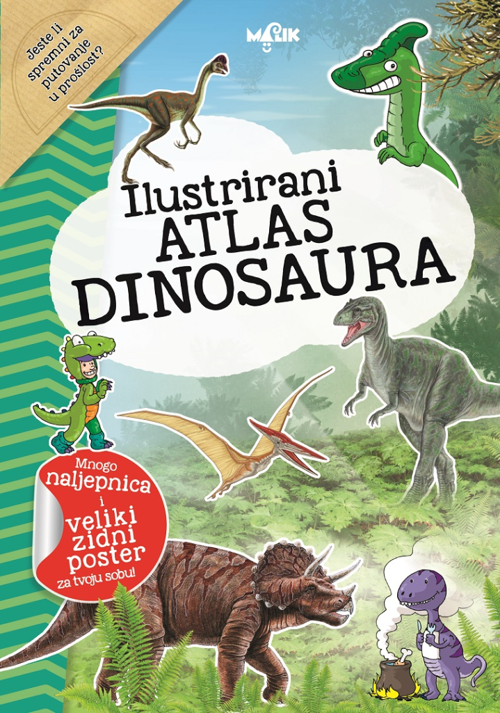 ILUSTRIRANI ATLAS DINOSAURA MB