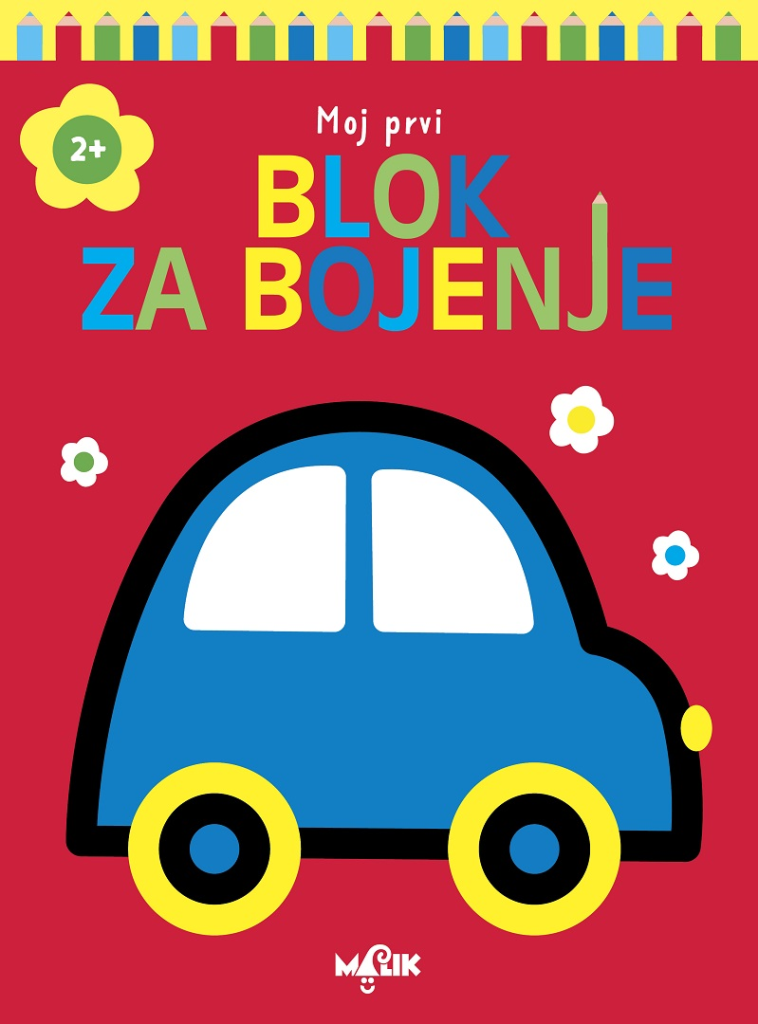 BLOK ZA BOJENJE-CRVENI AUTO MB.