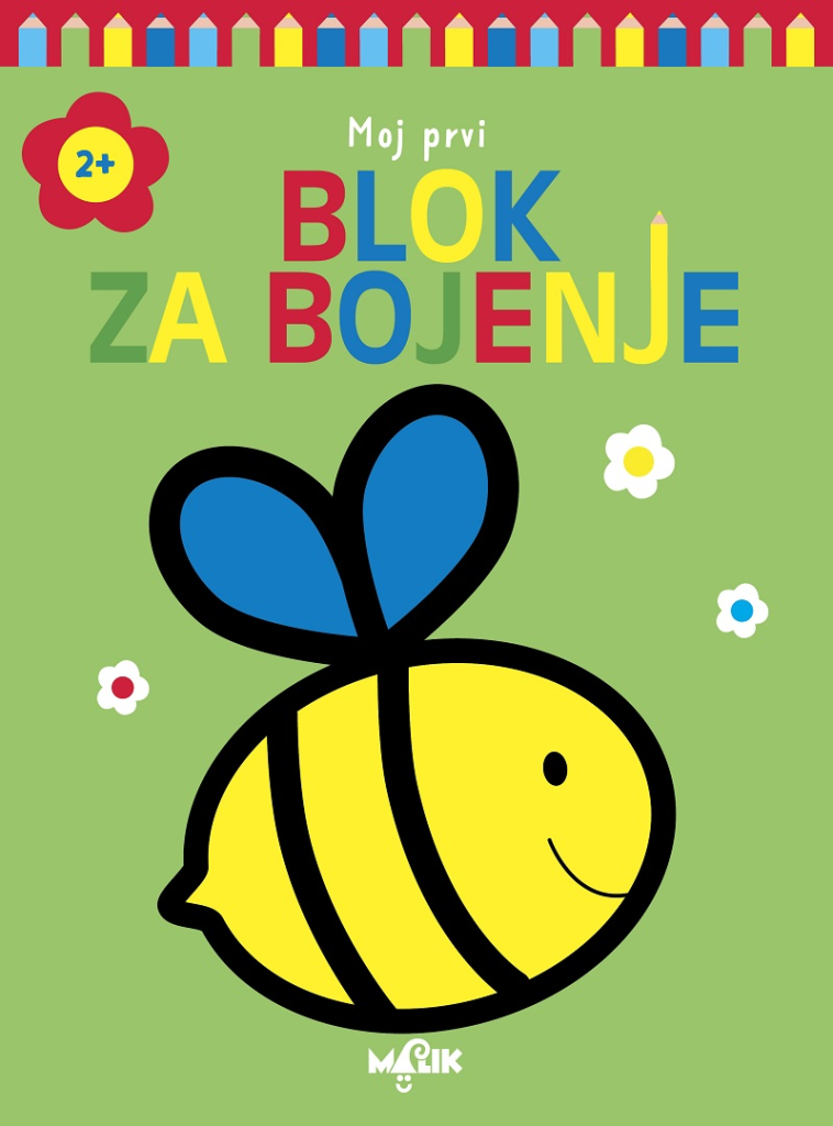 BLOK ZA BOJENJE-ZELENI PČELA MB.
