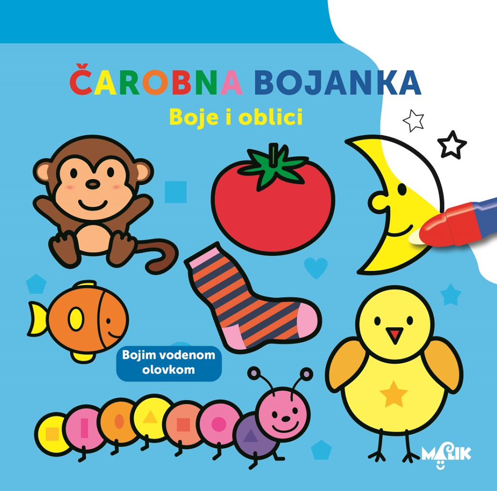 ČAROBNA BOJANKA-BOJE I OBLICI MB.
