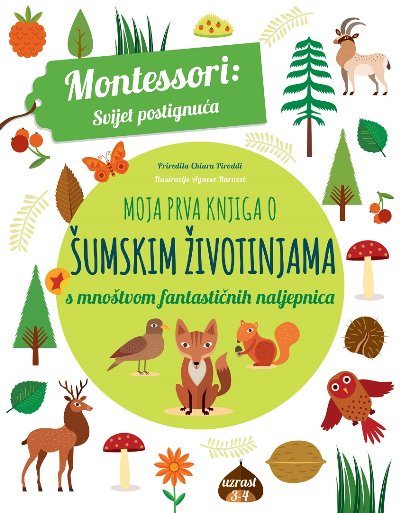 MONTESSORI:ŠUMSKE ŽIVOTINJE MB.