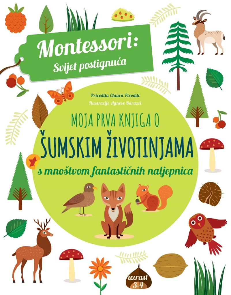 MONTESSORI:ŠUMSKE ŽIVOTINJE MB.