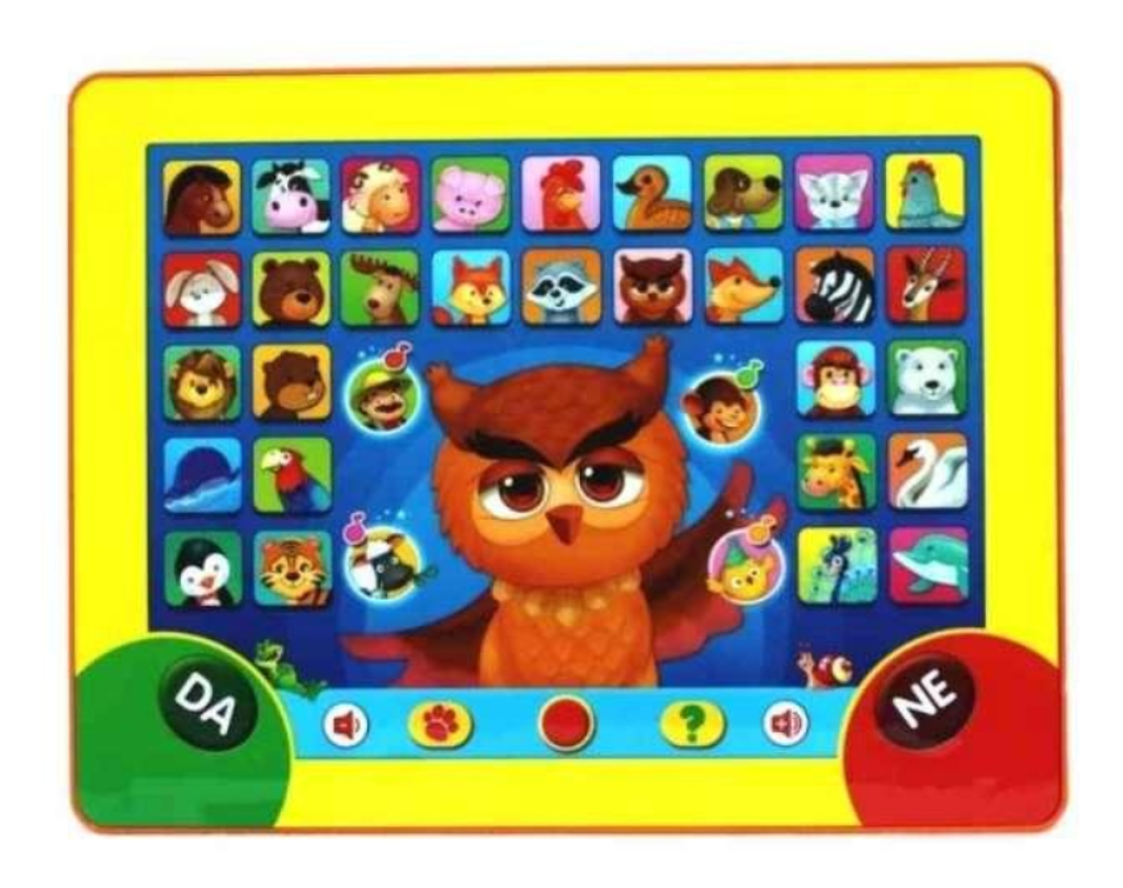DJEČJI TABLET SOVA MUDRICA MAS.