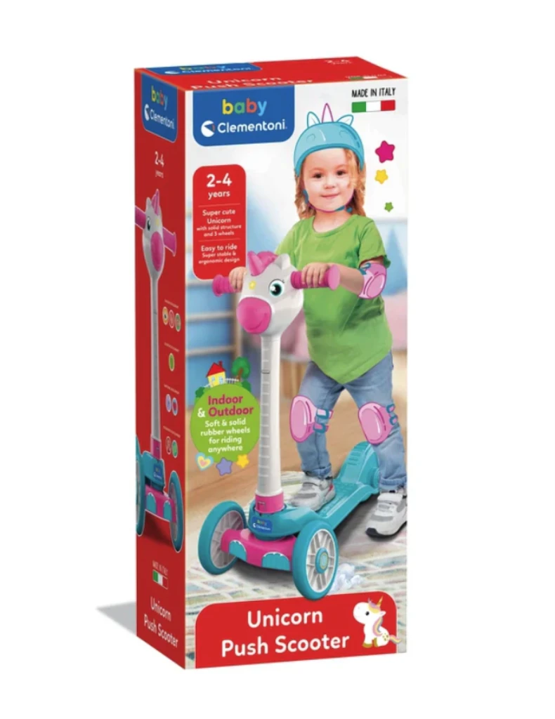 CLEMENTONI SKUTER NA GURANJE-JEDNOROG M.