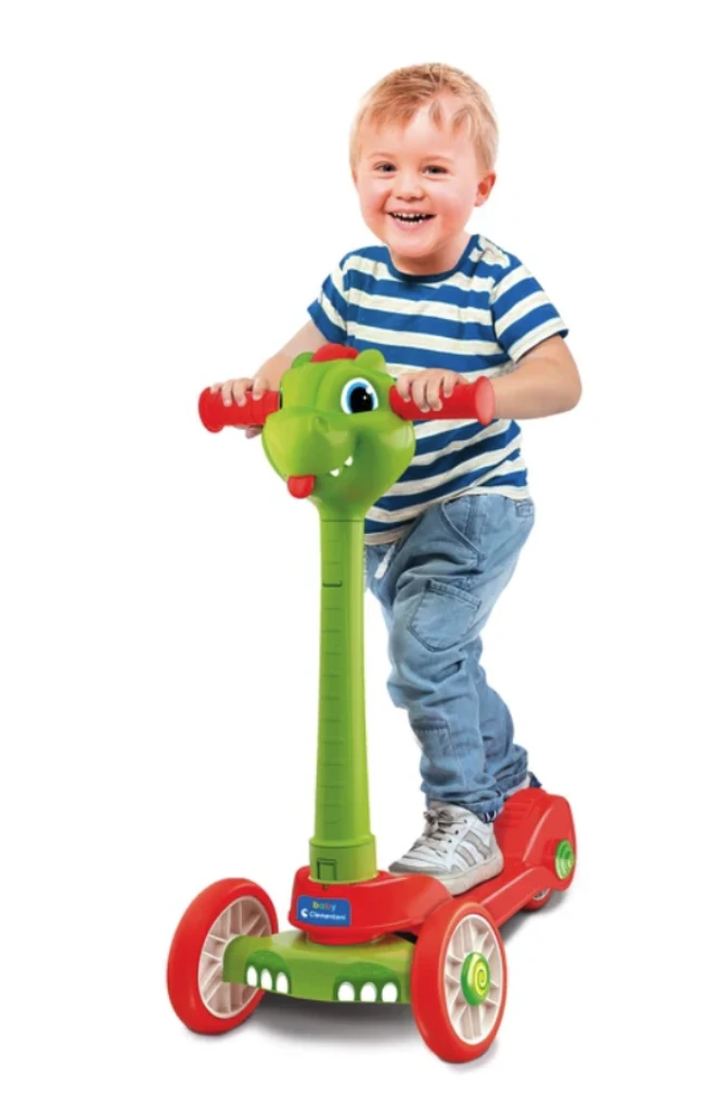 CLEMENTONI SKUTER NA GURANJE-ZMAJ M.