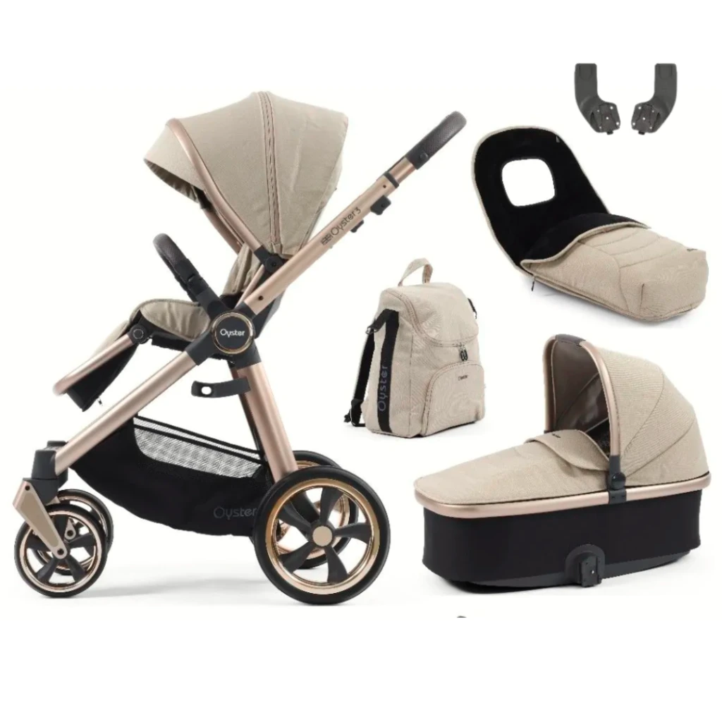 OYSTER3 DJEČJA KOLICA SET 5U1-CREME BRULEE