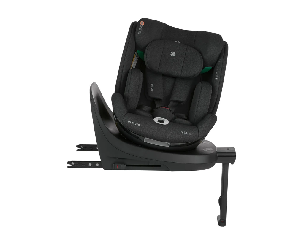 KIKKA BOO AUTOSJEDALICA 40-150CM I-TWIST I-SIZE BLACK