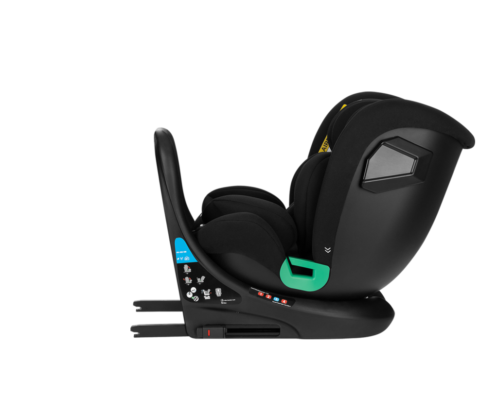 KIKKA BOO AUTOSJEDALICA 40-150CM I-ROLL I-SIZE,BLACK