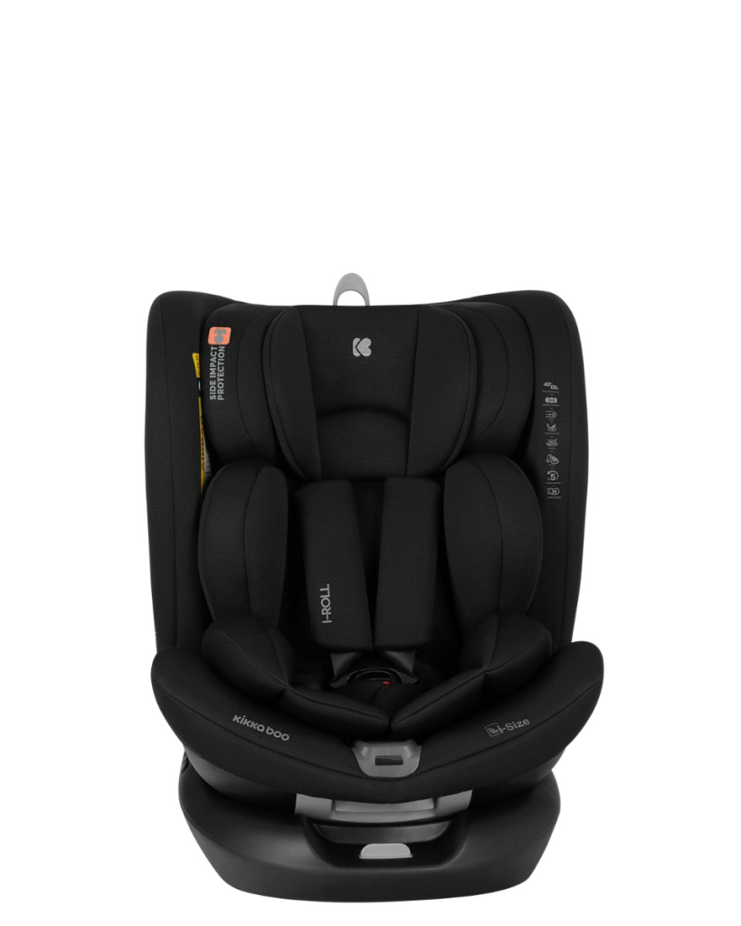 KIKKA BOO AUTOSJEDALICA 40-150CM I-ROLL I-SIZE,BLACK