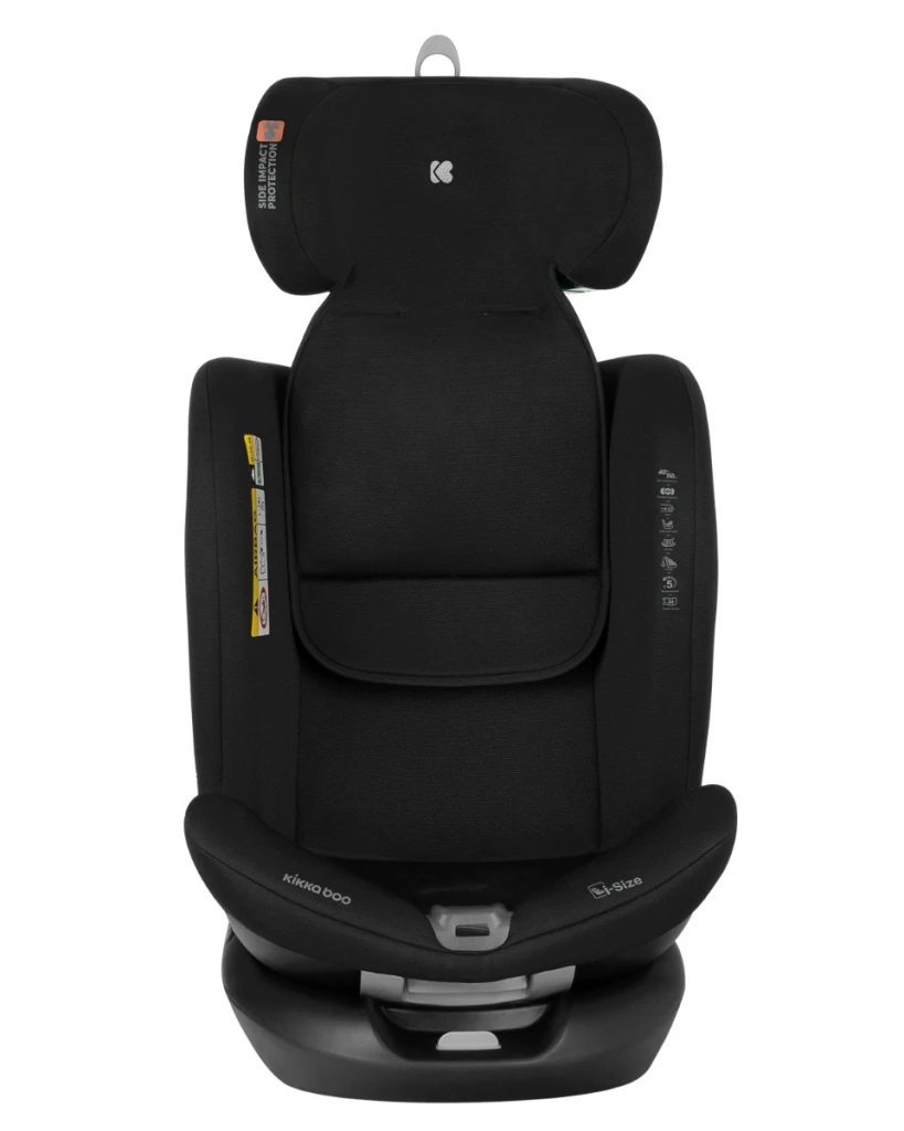KIKKA BOO AUTOSJEDALICA 40-150CM I-ROLL I-SIZE,BLACK