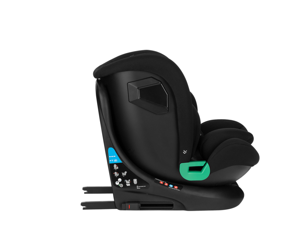 KIKKA BOO AUTOSJEDALICA 40-150CM I-ROLL I-SIZE,BLACK