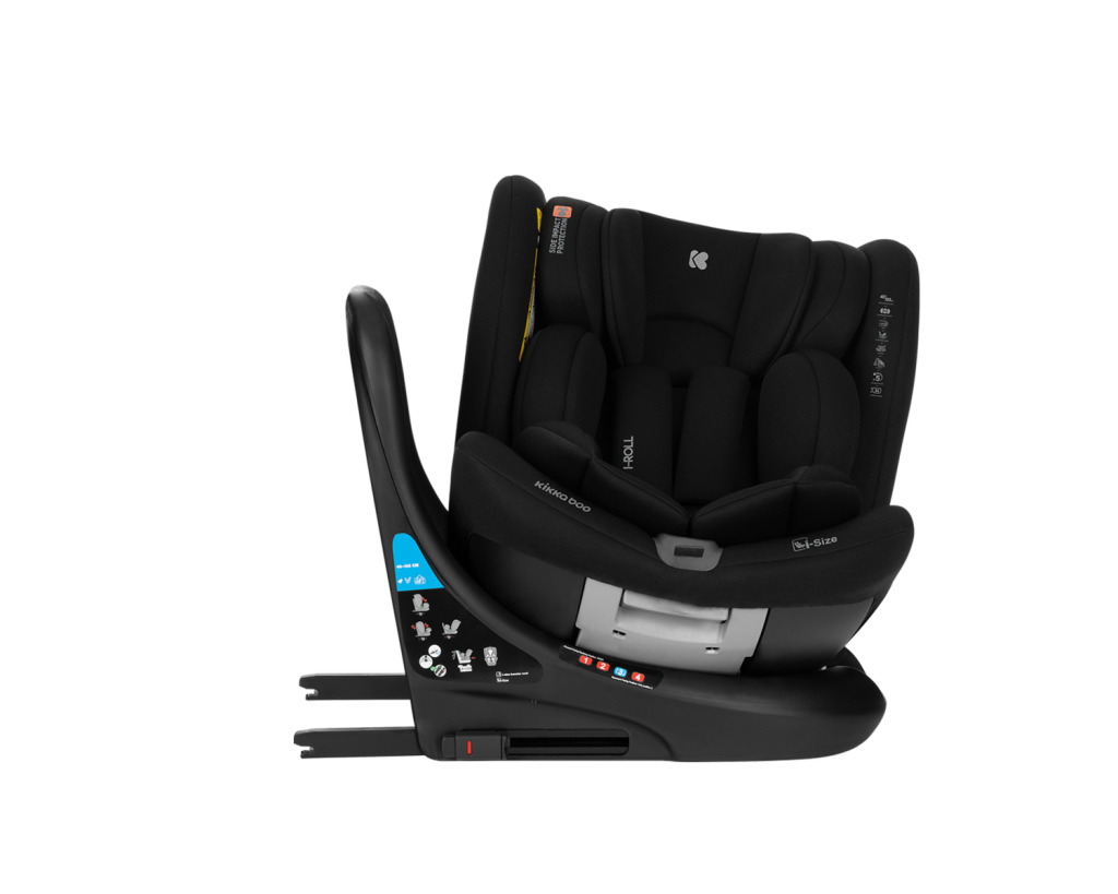 KIKKA BOO AUTOSJEDALICA 40-150CM I-ROLL I-SIZE,BLACK