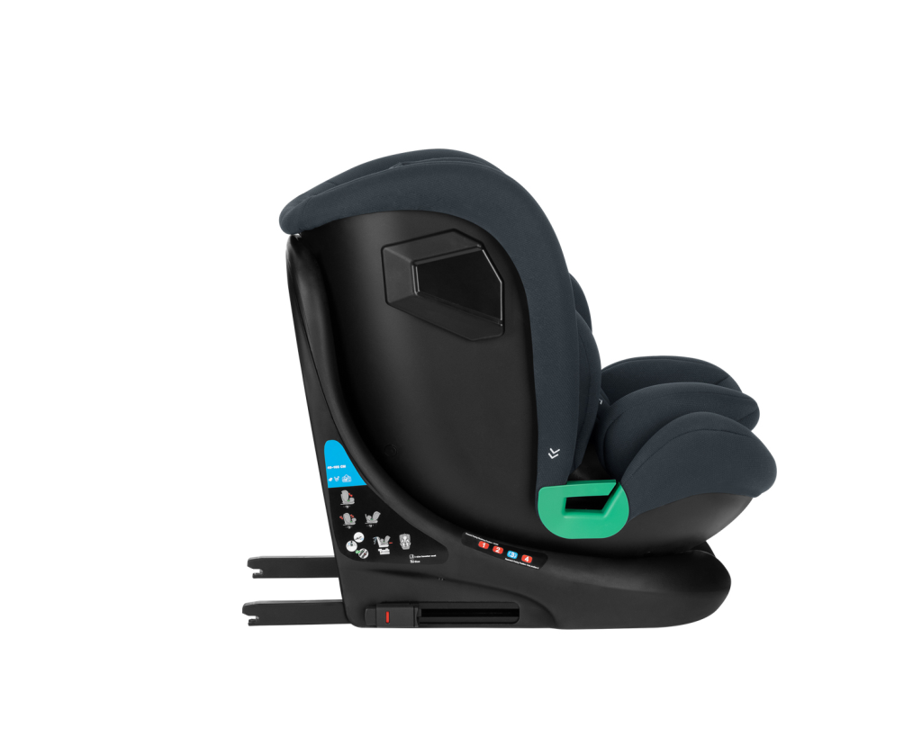 KIKKA BOO AUTOSJEDALICA 40-150CM I-ROLL I-SIZE,DARK GREY