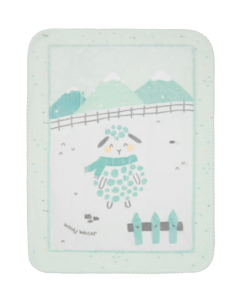 KIKKA BOO SUPER MEKANA DEKA 110/140CM SLEEPY SHEEP