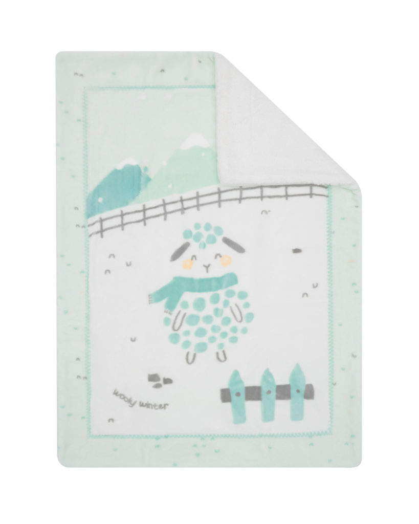 KIKKA BOO SUPER MEKANA DEKA SHERPA 110/140CM SLEEPY SHEEP