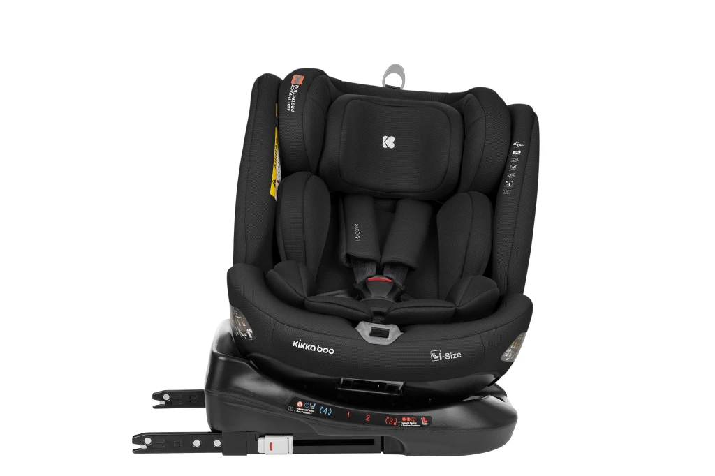 KIKKA BOO AUTOSJEDALICA 40-150CM I-MOOVE I-SIZE BLACK