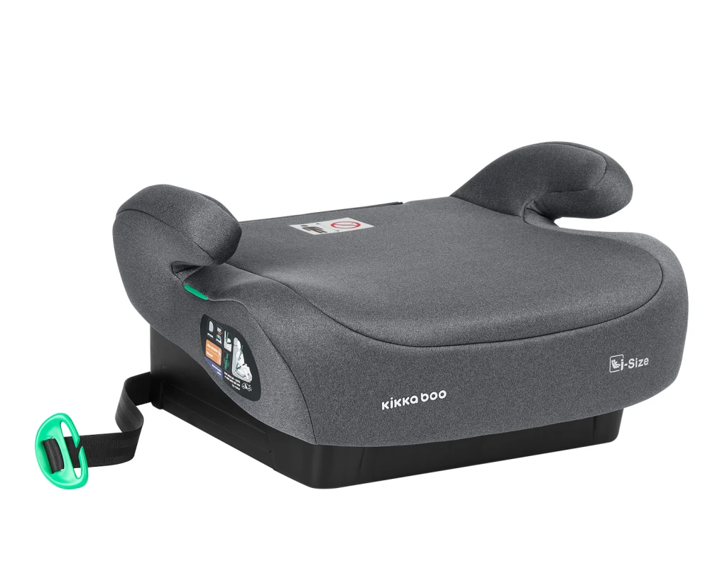 KIKKA BOO AUTOSJEDALICA 125-150CM I-GO I-SIZE,DARK GREY