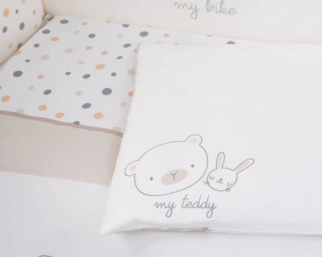 KIKKA BOO POSTELJINA SET 6KOM 70/140,MY TEDDY