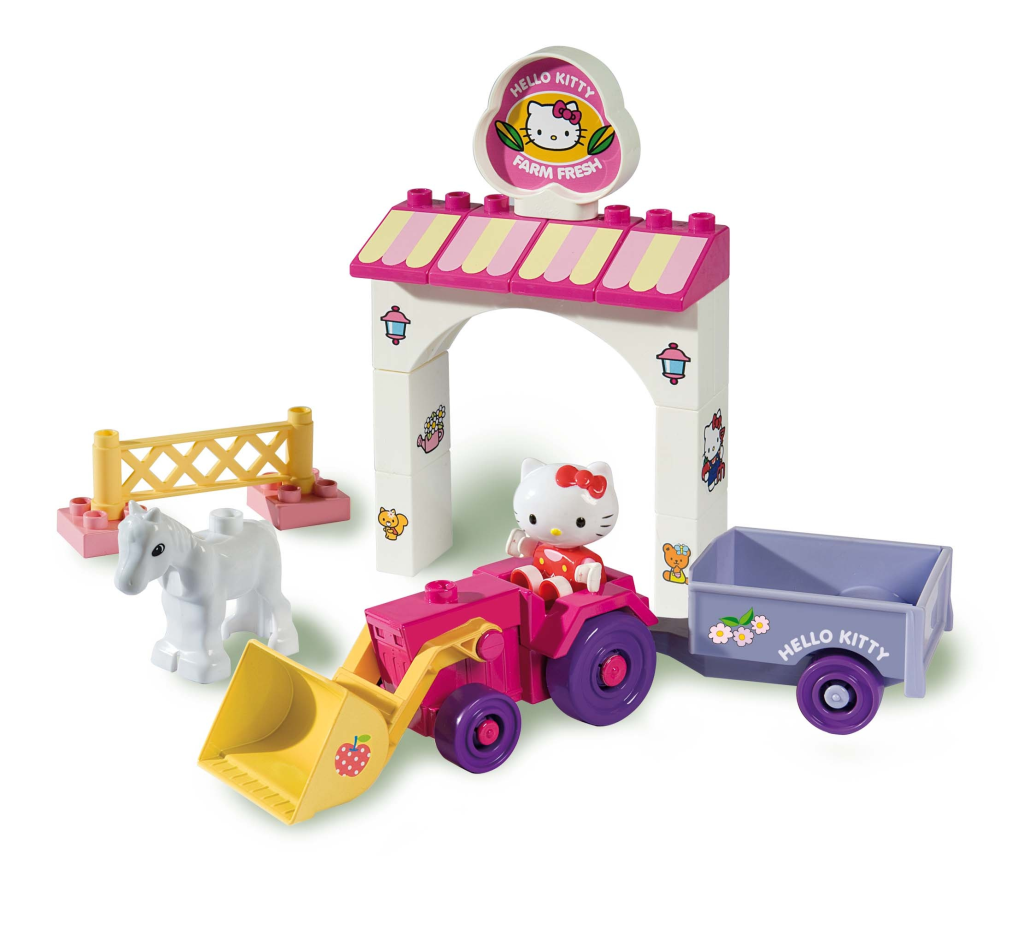 ANDRONI UNICOPLUS KOCKE MINI FARMA HELLO KITTY