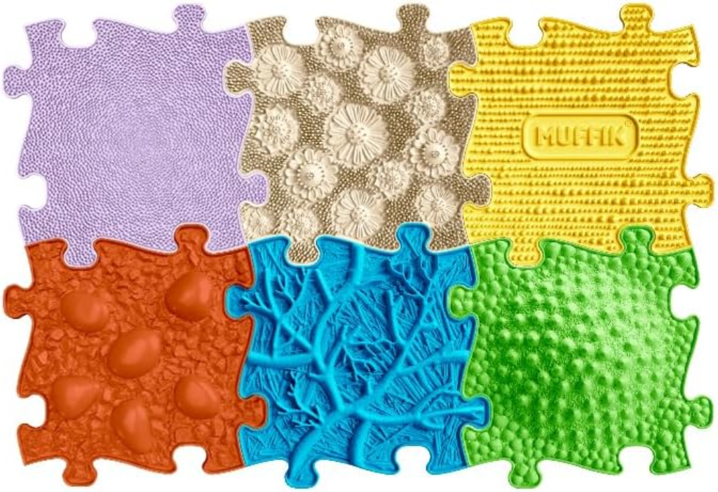 MUFFIKORTOPEDSKE PUZZLE BABY 6KOM