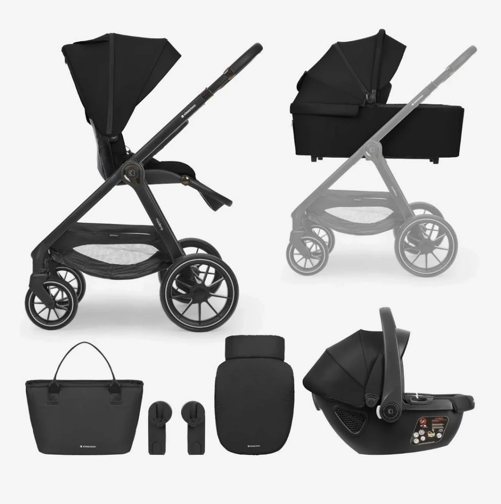 KIKKA BOO MODENA KOLICA 3U1, BLACK
