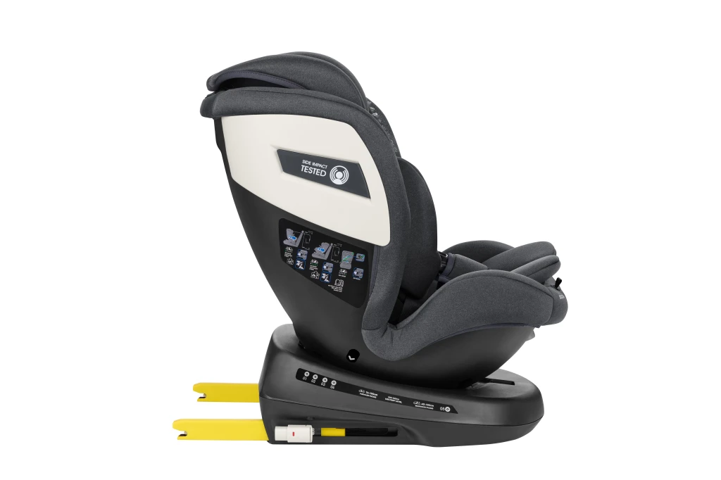 KIKKA BOO AUTOSJEDALICA SHIFT ISOFIX 0-36KG,DARK GREY
