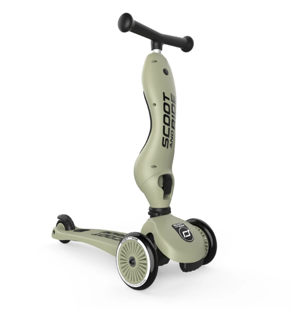SCOOT AND RIDE HIGHWAYKICK 1 ROMOBIL, OLIVE