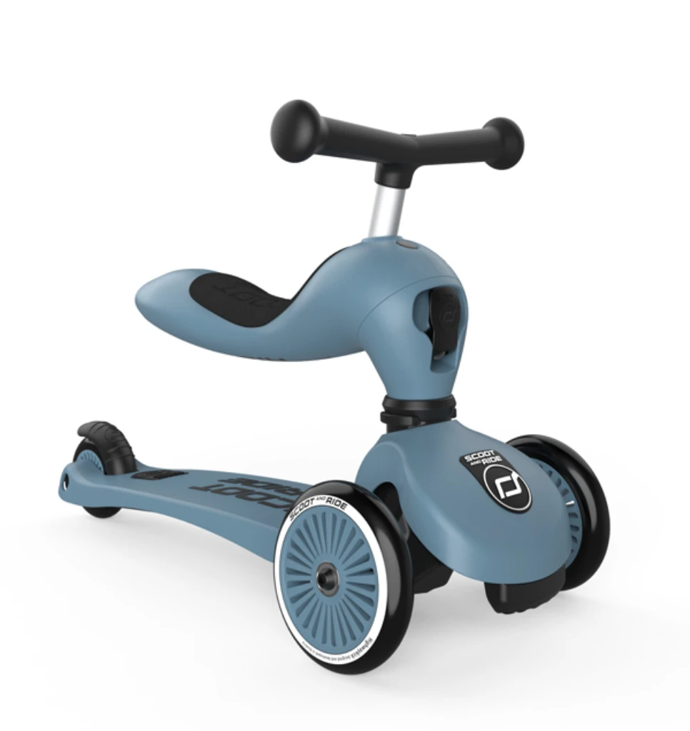 SCOOT AND RIDE HIGHWAYKICK 1 ROMOBIL, STEEL 