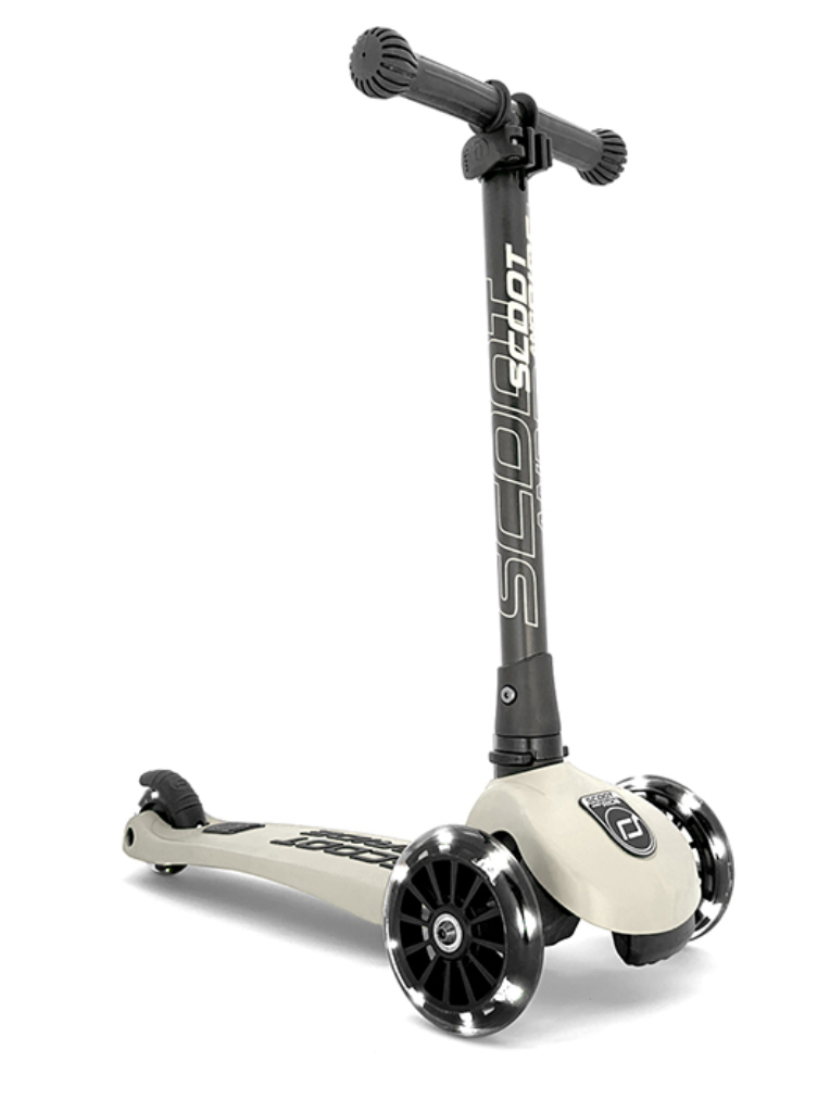 SCOOT AND RIDE HIGHWAYKICK 3 LED ROMOBIL, ASH