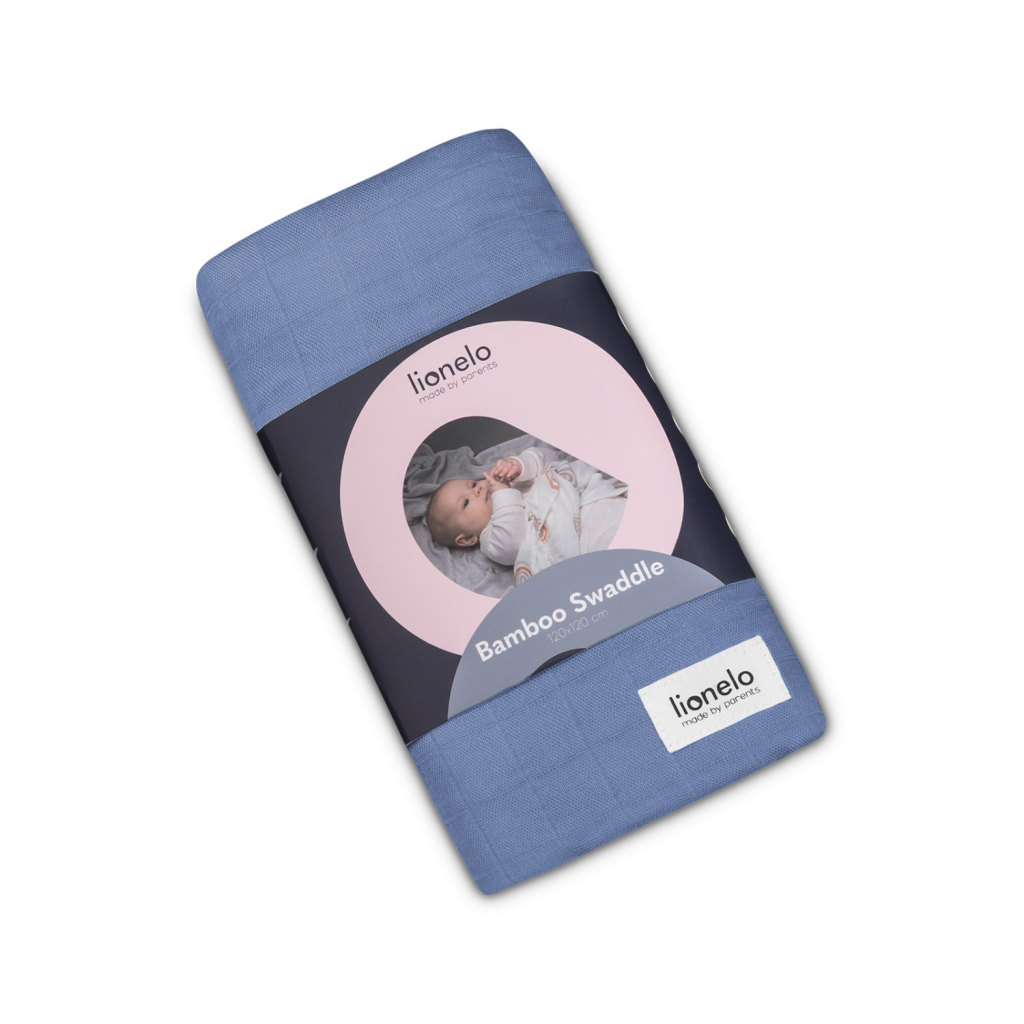 LIONELO PELENE OD BAMBUSA,BLUE DENIM