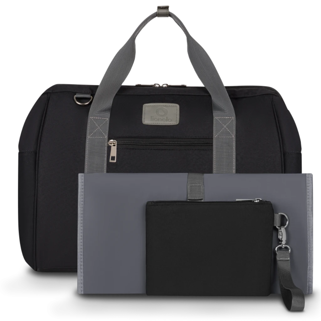 LIONELO IDA BLACK ONIX TORBA ZA MAME