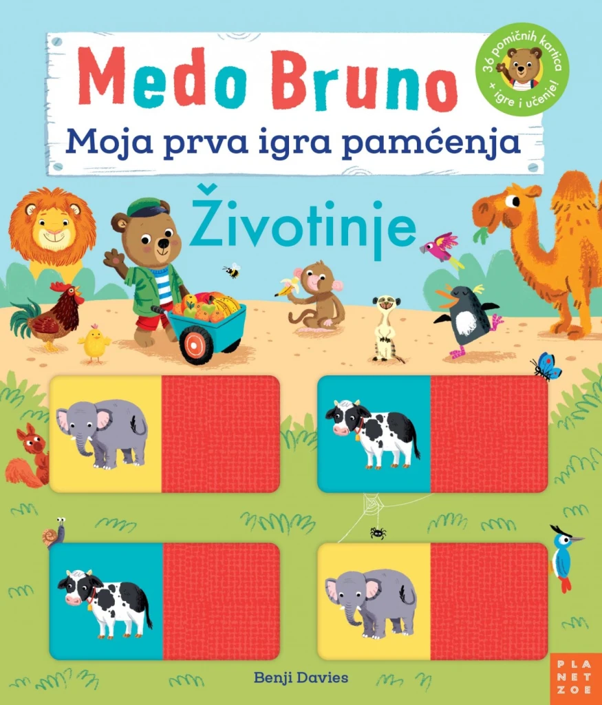 MEDO BRUNO MOJA PRVA IGRA PAMĆENJA ŽIVOTINJE