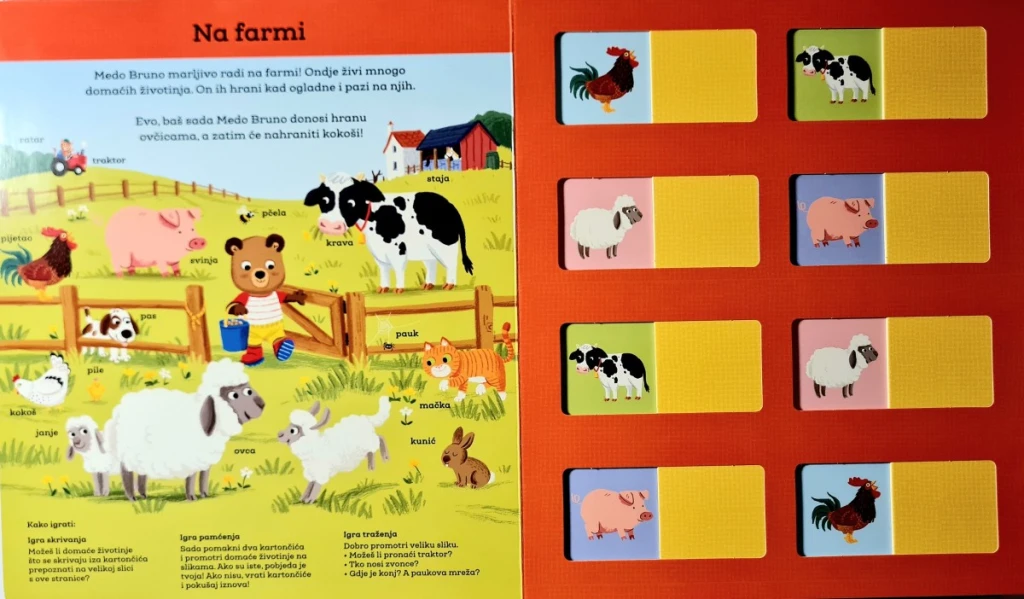 MEDO BRUNO MOJA PRVA IGRA PAMĆENJA ŽIVOTINJE