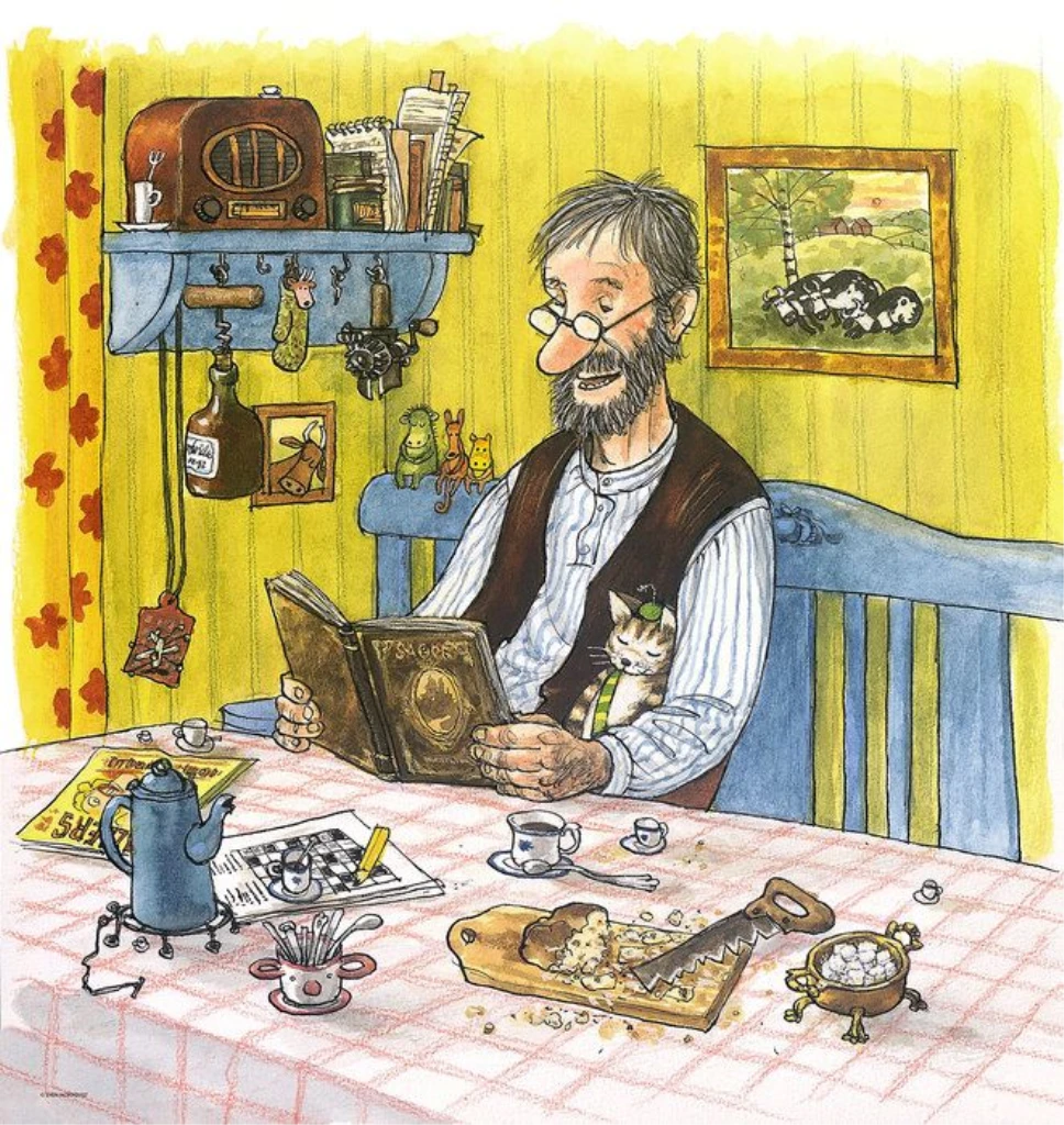 PETTSON I FINDUS : KAD JE FINDUS BIO MALI I IZGUBIO SE