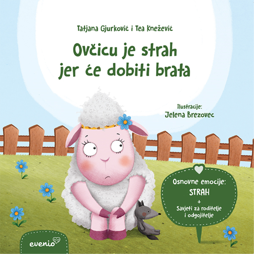OVČICU JE STRAH JER ĆE DOBITI BRATA