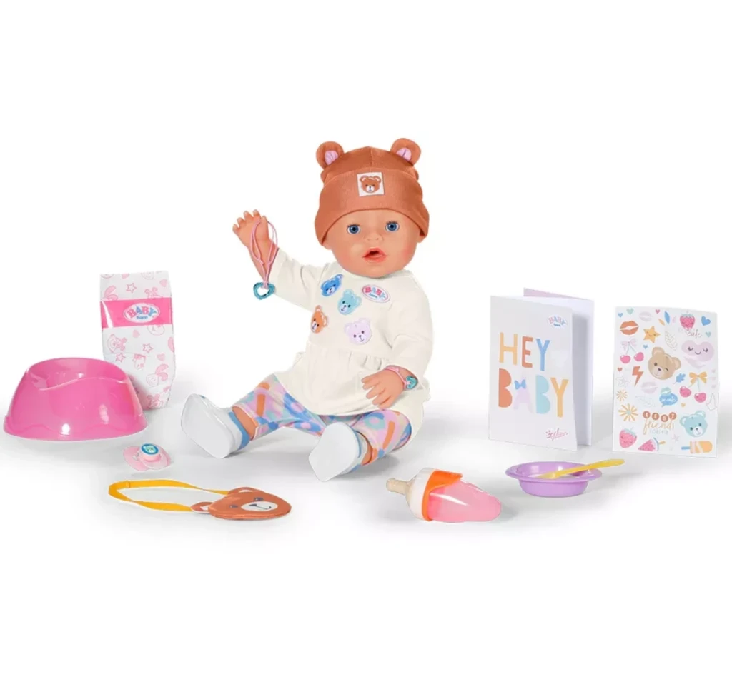 BABY BORN EMMA TEDDY STYLE 43CM